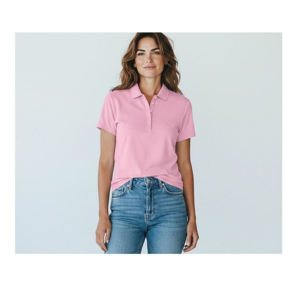 EP Pro Pink Golf Polo Sz M Fair to good condition